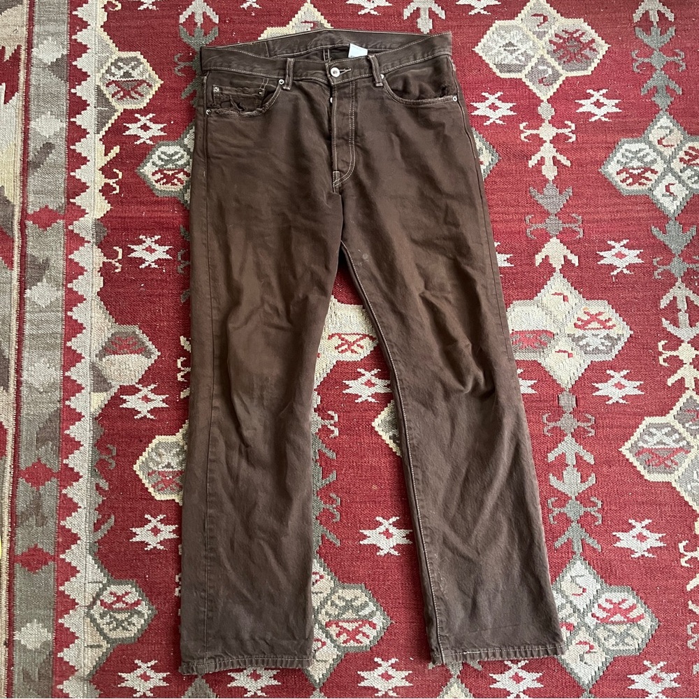 Levi’s 501 Brown Denim Jeans 34x31